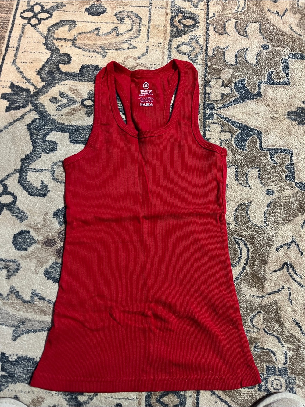 Misc Ribbed Racerback Tank - Picture 2 of 3